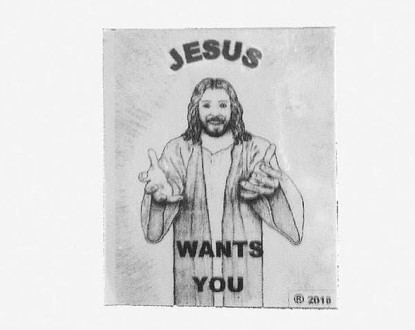 Jesus Wants You – Small English Laminated Tract (No Audio)